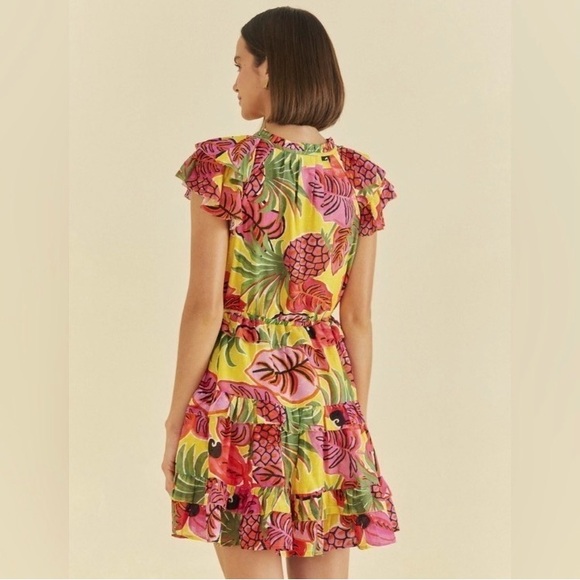 FARM Rio Vibrant Floral Mini Dress - Picture 4 of 13